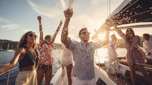 yacht party dubai